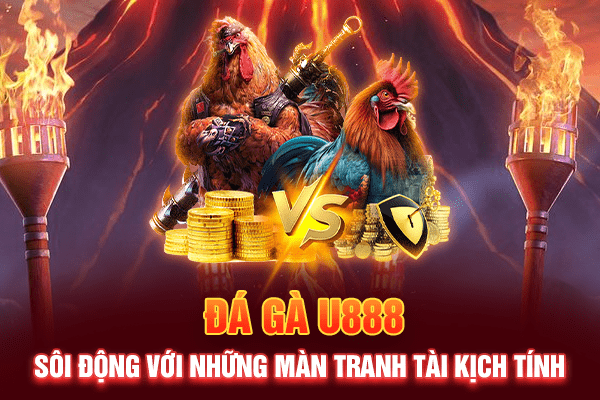 Đá gà U888 - Sôi động với những màn tranh tài kịch tính